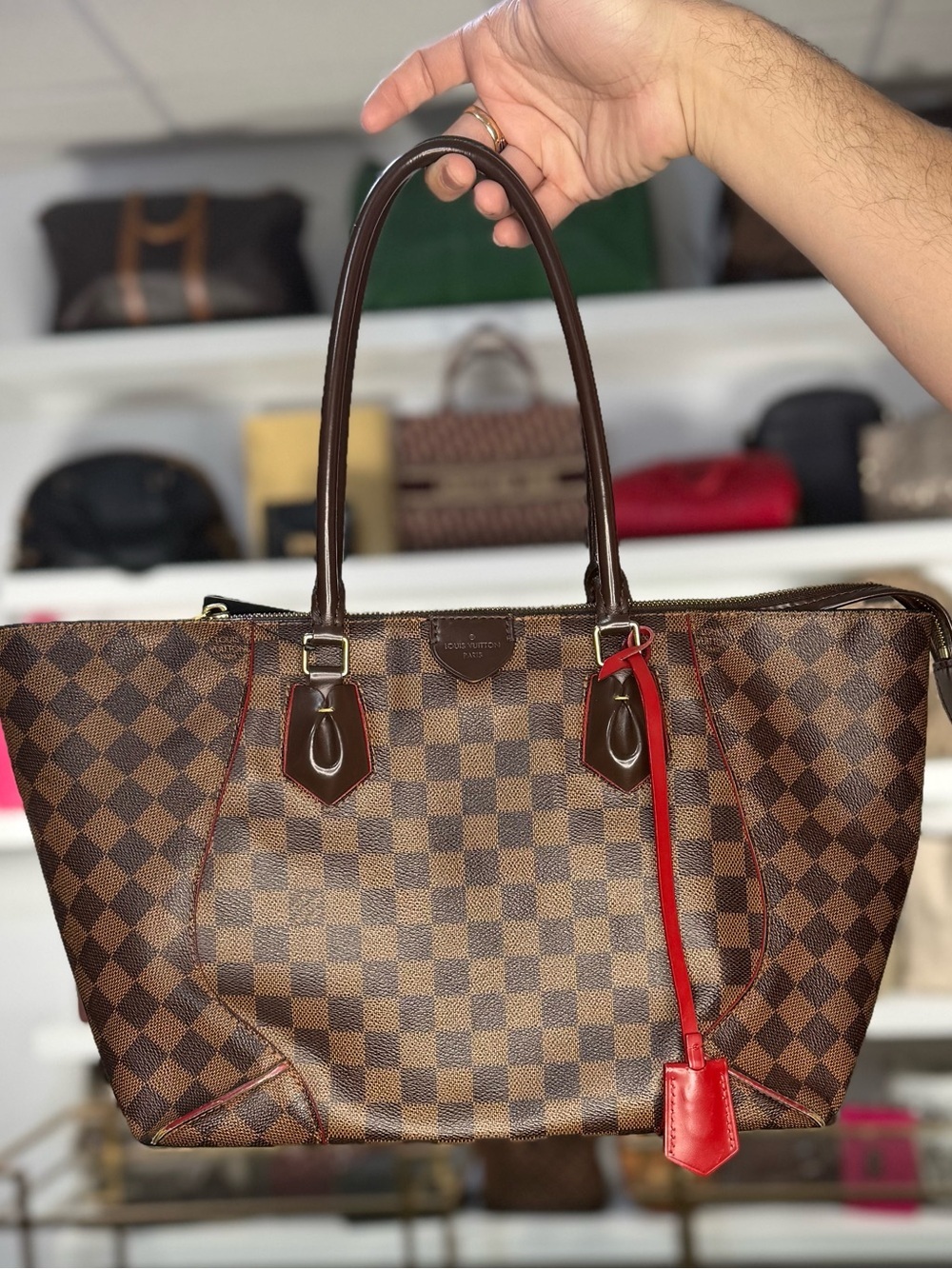 LV DAMIER TOTE BAG